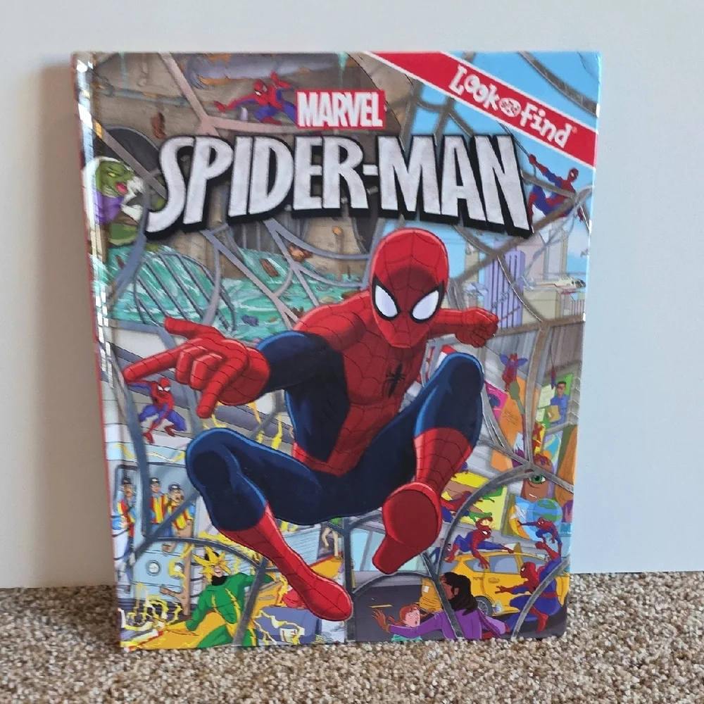 Marvel Spider-Man Look and Find Adventure Books - Hardcover